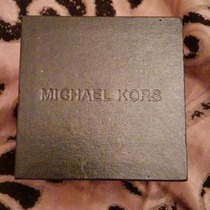 Michael Kors Plum Tone Darci Gunmetal Ladies Watch NWOT